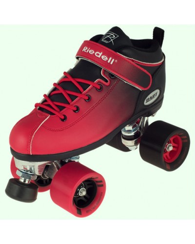 Riedell Dart Ombre Black Red 